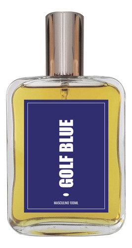 Perfume Golf Blue Masculino 100ml - Fresco E Aquático