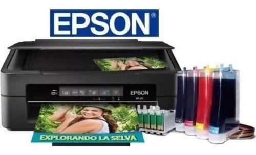 Impresora Epson Xp 201 Nuev Con Sistema Continu Sublimacion