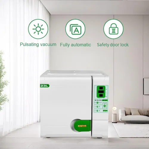 Esterilizador De Vapor Autoclave Automático Clase B 6.07 Gal