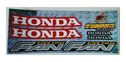 Kit Calco Honda Cg Fan 125 Negra. Tmparts
