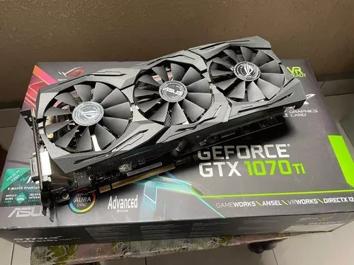 Asus Rog Strix Gtx 1070 Ti 8gb Rgb