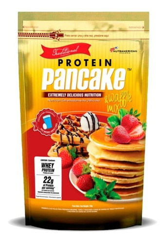 Pancake Protein Upn Pancakes Cak - Unidad a $44900