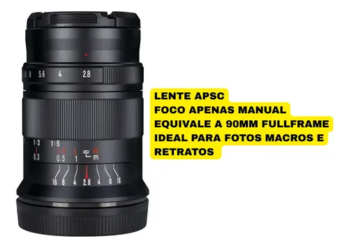 Lente Macro 7artisans 60mm F2.8 Mark Ii Aps-c Sony Zve-10