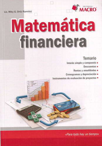 Matemática Financiera, De Ortiz Ramirez. Editorial Macro En Español