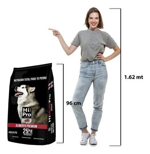 Alimento Premium Hi Multipro Adulto 25kg