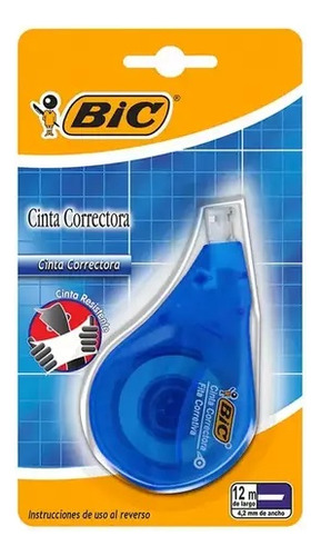 Corrector Cinta 12m Bic