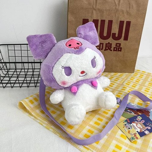 Mochila / Morral De Peluche Kuromi