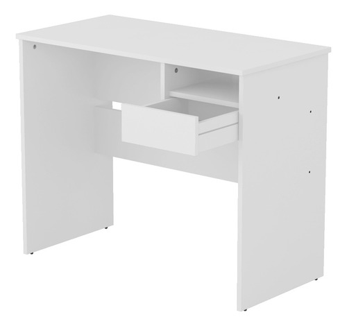 Escritorio Melamina De 90cm X 74cm X 45cm Blanco Home Office