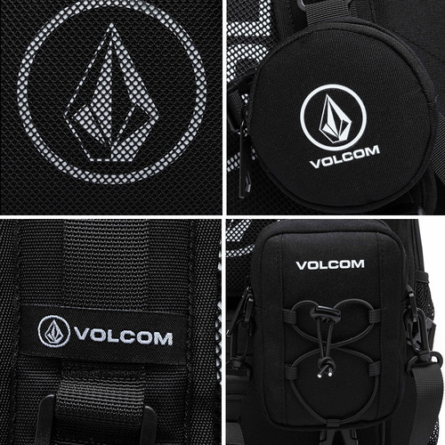 Mochila Bolsa Trabalho Masculina Espaçosa Resistente Cor Preto Desenho Do Tecido Liso