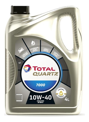 Kit 4 Filtros + Aceite Total 7000 Original Peugeot 208
