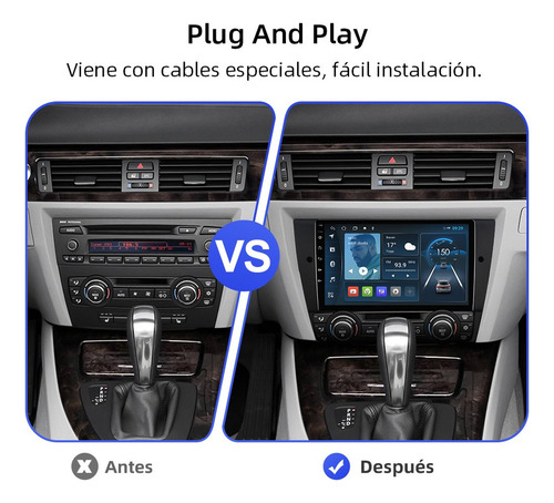 H Estéreo 1+32gb Para Bmw Serie 3 E90 E91 E92 E93 2006-2012