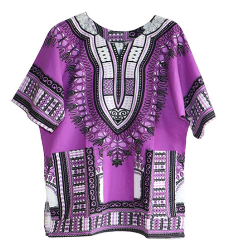 Camisa Dashiki Africana Para Hombres Y Mujeres, Ropa De