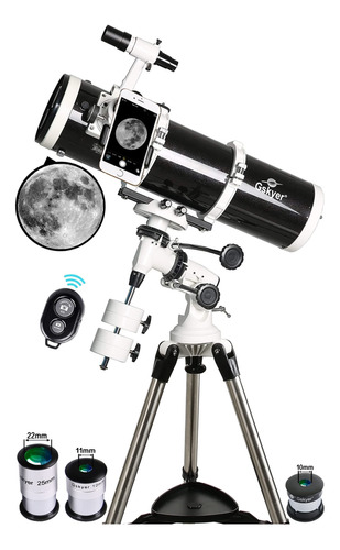 Gskyer 130eq - Telescopio Reflector Astronomico Profesional,