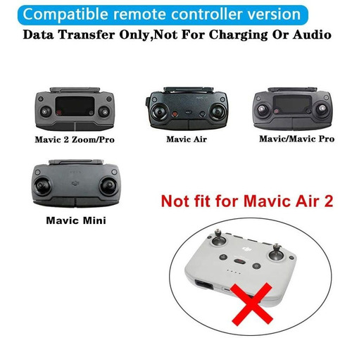 Cable 9cm Micro Ab - Ios (dji Mavic Mini/mavic 2 Pro Zoom)