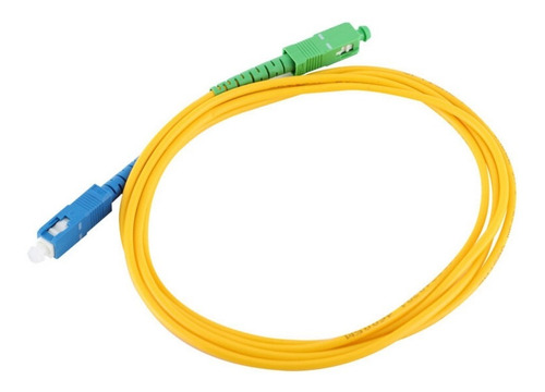  Cordão Óptico Patch Cord Sc Apcupc 2m Homologad Anatel Nf