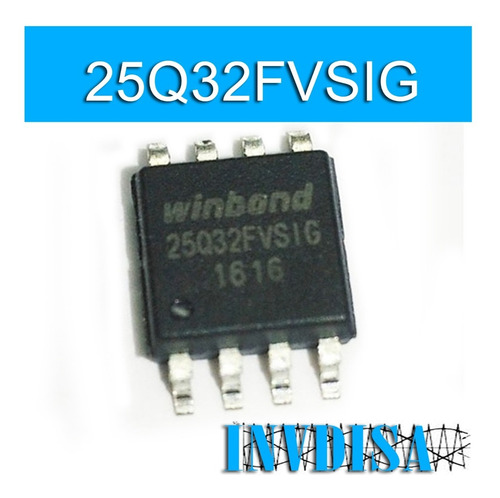 Winbond W25q32 25q32fvsig Sop8 25q32fv - Programada