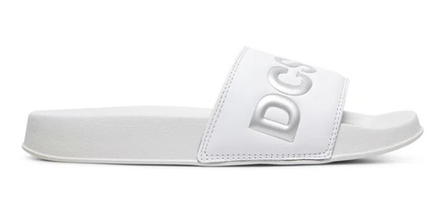 Sandalias Dc Mujer Blanco Dc Slide Se J Adjl100020ws4