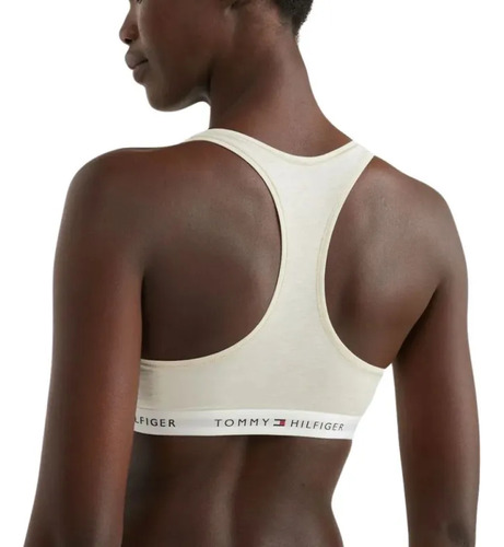 Top Tommy Hilfiger Unlined Bralette Beige Mujer Uw0uw03820-a Beige S