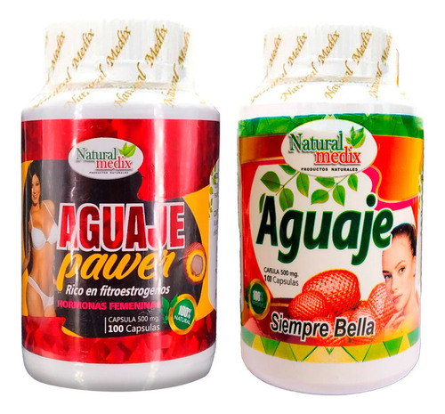 Aguaje Siempre Bella Dietario + Aguaje Pawer