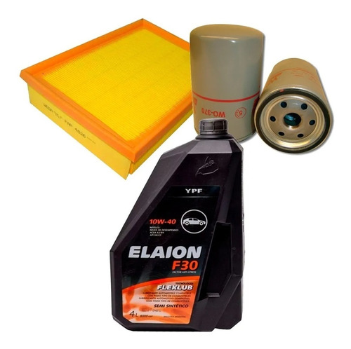 Kit Filtros Wega + Elaion 10w40 4l Vw Polo 1.6 2004»