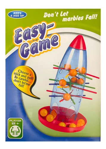 Juego De Mesa No Dejes Caer Las Canicas Nave Espacial