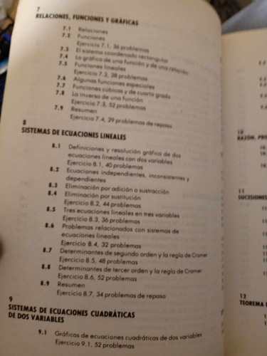 Álgebra Contemporánea Rees/sparks Mcgraw-hill (Usado)
