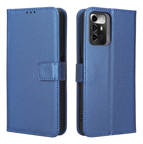 Funda De Texturizada For Zte Blade V40 Smart Lujoso Flip