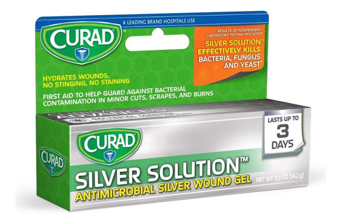 Curad Germ Shield Gel Antimicrobiano 0.50 Oz (paquete De 3)