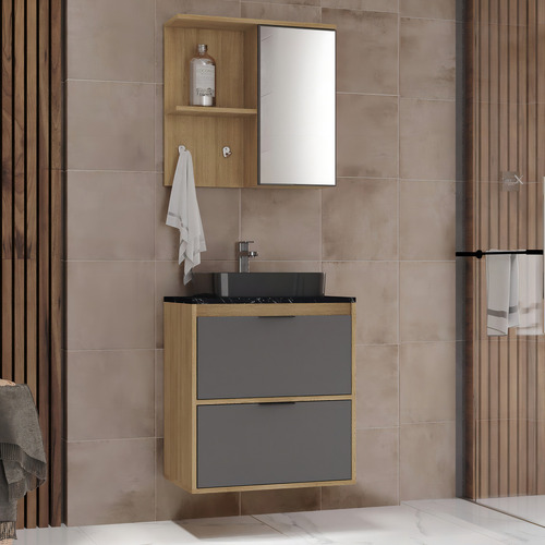 Set de baño Orion de 2 puertas y 1 cajón Cnj3071