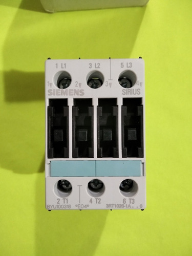 Contactor Siemens 40a 3-ac 220v 3rt1026-1an20