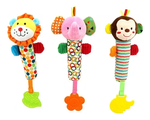 Sonajero peluche bebe sale