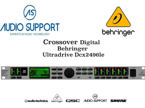 Crossover Digital Behringer Ultradrive Dcx2496le