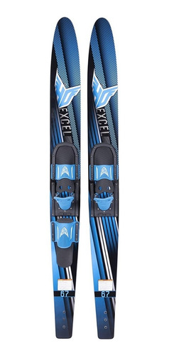 Par Y Mono Ski Esqui Acuatico Excel 67 Ho Importado