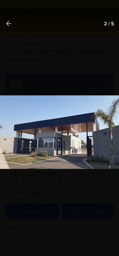 Imagen 1 de 5 de Terreno En Venta En Barrio Cerrado Federico Primero