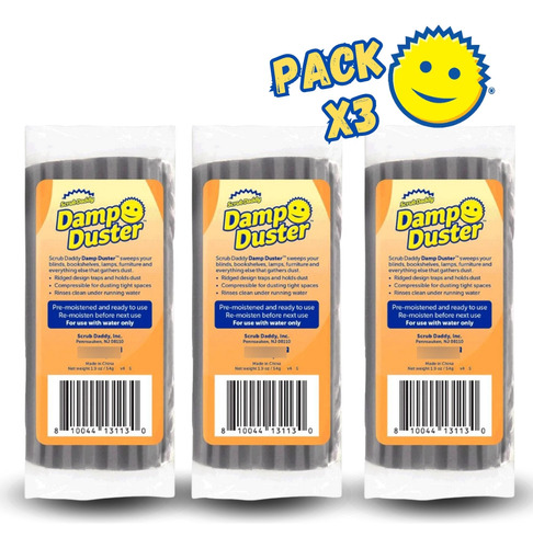 Esponja Humeda Damp Duster Scrub Daddy Pack X3