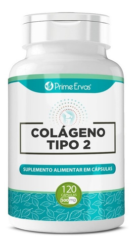 Imagem 1 de 4 de Colágeno Tipo 2 Natural 120 Cápsulas De 40mg