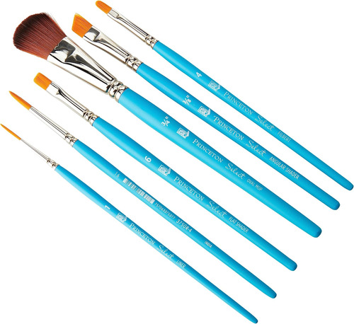 Princeton Select Artiste, Series 3750, Pincel Para Acrílico,