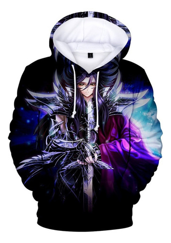 Sudaderas Caballeros Del Zodiaco Con Capucha Saint Seiya 3d