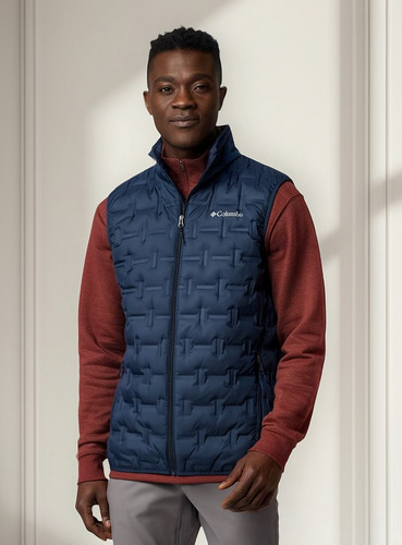 Colete Columbia Down Delta Ridge Ii Com Capuz Original