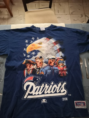 Playera Nfl Vintage 90s,original - New England Patriots 