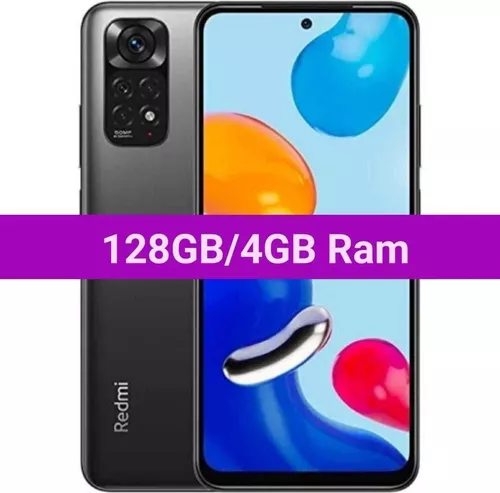 Celular XIAOMI Redmi Note 11 4GB+128GB Graphite Gray, Celular XIAOMI Redmi  Note 11 4GB+128GB Graphite Gray