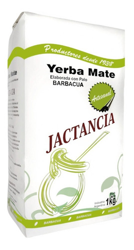 Yerba Mate Jactancia Artesanal Pack X5kg