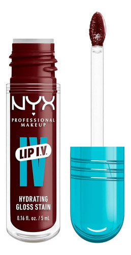 Nyx Lip Iv Hydrating Gloss Stain Original Water Bout Wine