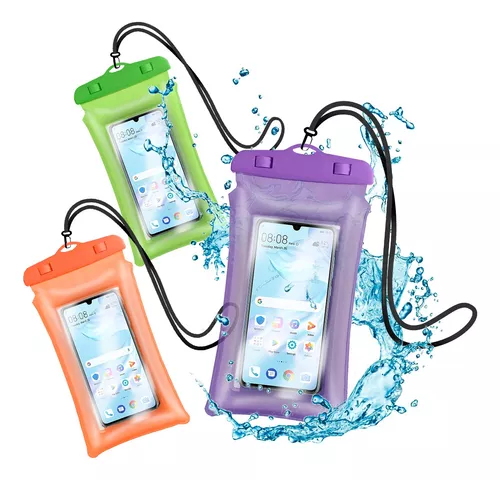 Funda Impermeable Celular Protector de Agua Universal para Telefonos 2 Pack