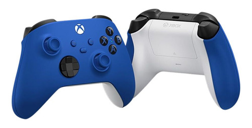 Controle joystick sem fio Microsoft Xbox Wireless Controller Series X|S shock blue