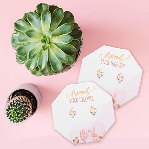 Joyería De La Amistad I Aretes De Cactus I Regalos Para Dama
