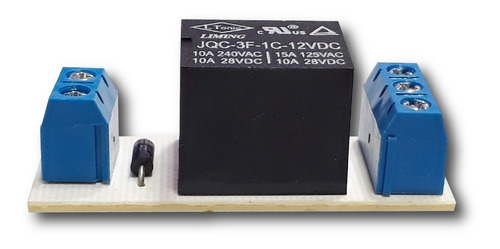 Imagen 5 de 6 de Placa Plaqueta Relay Inversor Universal 12v Accesos Cronos
