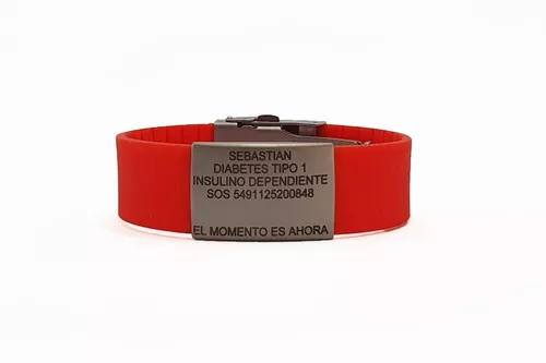 Pulsera De Alerta Médica Personalizada. Alergias