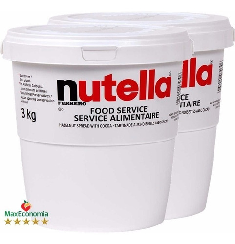 Nutella Gigante Original Super Desconto - 6kg