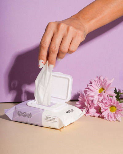 Toallitas Humedas Intimas V On The Go Pack X8 20 Unidades